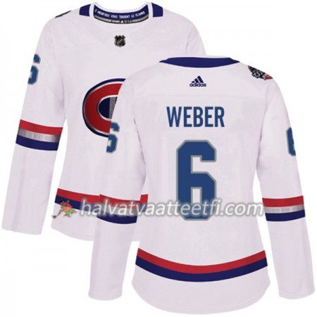 Naisten NHL Montreal Canadiens Pelipaita Shea Weber 6 Adidas 2017-2018 Valkoinen 100 Classic Authentic Naisten NHL Montreal Canadiens Pelipaita Shea Weber 6 Adidas 2017-2018 Valkoinen 100 Classic Authentic